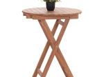 ΤΡΑΠΕΖΙ ΣΚΗΝΟΘΕΤΗ ΣΤΡΟΓΓΥΛΟ HEIDEL HM18120 ΞΥΛΟ TEAK--ΦΥΣΙΚΟ Φ60x75Υεκ.