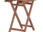 ΤΡΑΠΕΖΙ ΣΚΗΝΟΘΕΤΗ ΤΕΤΡΑΓΩΝΟ HEIDEL HM18121 ΞΥΛΟ TEAK--ΦΥΣΙΚΟ 60x60x75Υεκ.