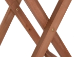 ΤΡΑΠΕΖΙ ΣΚΗΝΟΘΕΤΗ ΤΕΤΡΑΓΩΝΟ HEIDEL HM18121 ΞΥΛΟ TEAK--ΦΥΣΙΚΟ 60x60x75Υεκ.