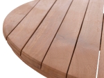 ΕΠΙΦΑΝΕΙΑ ΤΡΑΠΕΖΙΟΥ ΣΤΡΟΓΓΥΛΗ HM18133 ΞΥΛΟ TEAK--ΦΥΣΙΚΟ Φ70x4(πάχος)εκ.