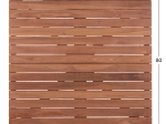 ΕΠΙΦΑΝΕΙΑ ΤΡΑΠΕΖΙΟΥ ΤΕΤΡΑΓΩΝΗ HM18137 ΞΥΛΟ TEAK--ΦΥΣΙΚΟ 80x80x4(πάχος)εκ.