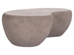 ΤΡΑΠΕΖΙ ΣΑΛΟΝΙΟΥ GERSON HM18151.03S FIBER CEMENT ΣΕ ΓΚΡΙ--104x72x40Υεκ.