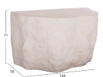 ΚΟΝΣΟΛΑ ΒΡΑΧΟΣ INTERON HM18152.02 FIBER CEMENT ΣΕ ΛΕΥΚΟ--120x50x71Υεκ.