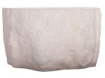 ΚΟΝΣΟΛΑ ΒΡΑΧΟΣ INTERON HM18152.02 FIBER CEMENT ΣΕ ΛΕΥΚΟ--120x50x71Υεκ.