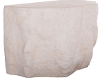 ΚΟΝΣΟΛΑ ΒΡΑΧΟΣ INTERON HM18152.02 FIBER CEMENT ΣΕ ΛΕΥΚΟ--120x50x71Υεκ.