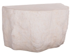 ΚΟΝΣΟΛΑ ΒΡΑΧΟΣ INTERON HM18152.02 FIBER CEMENT ΣΕ ΛΕΥΚΟ--120x50x71Υεκ.
