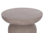 ΒΟΗΘΗΤΙΚΟ ΤΡΑΠΕΖΙ ANNA HM18160.03 FIBER CEMENT ΣΕ ΓΚΡΙ--Φ60x76Υεκ.
