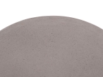 ΒΟΗΘΗΤΙΚΟ ΤΡΑΠΕΖΙ ΣΤΡΟΓΓΥΛΟ DELIA HM18167.03 FIBER CEMENT ΓΚΡΙ & RATTAN Φ40x45Υεκ