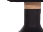 ΒΟΗΘΗΤΙΚΟ ΤΡΑΠΕΖΙ TRED(T) HM18169.01 FIBER CEMENT ΜΑΥΡΟ-ΦΥΣΙΚΟ RATTAN--Φ40x61Υεκ.