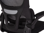 ΚΑΡΕΚΛΑ ΓΡΑΦΕΙΟΥ BASTON HM18236.01 ΜΑΥΡΟ MESH & PP ΣΚΕΛΕΤΟΣ 64x60x117-127Υεκ.