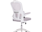 ΚΑΡΕΚΛΑ ΓΡΑΦΕΙΟΥ BASTON HM18236.03 ΓΚΡΙ MESH & ΛΕΥΚΟΣ PP ΣΚΕΛΕΤΟΣ 64x60x127Υεκ.