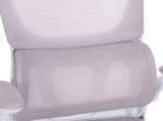 ΚΑΡΕΚΛΑ ΓΡΑΦΕΙΟΥ BASTON HM18236.03 ΓΚΡΙ MESH & ΛΕΥΚΟΣ PP ΣΚΕΛΕΤΟΣ 64x60x127Υεκ.