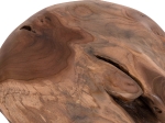 ΒΟΗΘΗΤΙΚΟ ΤΡΑΠΕΖΙ LOGGY HM18295 ΞΥΛΟ TEAK--ΦΥΣΙΚΟ 50x50x50Υεκ.