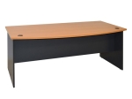 ΓΡΑΦΕΙΟ ΕΠΑΓΓΕΛΜΑΤΙΚΟ 180x93.5x74. CADAK HM2017.01 ΓΚΡΙ-ΟΞΙΑ