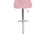 ΣΚΑΜΠΟ ΜΠΑΡ ROSE HM204.42 ΜΕ ΑΜΟΡΤΙΣΕΡ ΧΡΩΜΙΟΥ & ΣΑΠΙΟ ΜΗΛΟ ΒΕΛΟΥΔΟ 48x45x105Υεκ.