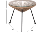 ΣΕΤ ΕΞΩΤΕΡΙΚΟΥ ΧΩΡΟΥ 3ΤΜΧ ACAPULCO HM21100 TWISTED WICKER-ΜΕΤΑΛΛΟ