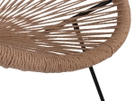 ΣΕΤ ΕΞΩΤΕΡΙΚΟΥ ΧΩΡΟΥ 3ΤΜΧ ACAPULCO HM21100 TWISTED WICKER-ΜΕΤΑΛΛΟ
