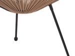 ΣΕΤ ΕΞΩΤΕΡΙΚΟΥ ΧΩΡΟΥ 3ΤΜΧ ACAPULCO HM21100 TWISTED WICKER-ΜΕΤΑΛΛΟ