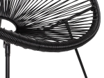 ΣΕΤ ΕΞΩΤΕΡΙΚΟΥ ΧΩΡΟΥ 3ΤΜΧ ACAPULCO HM21101 P.E.RATTAN-ΜΕΤΑΛΛΟ ΣΕ ΜΑΥΡΟ
