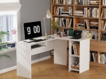 ΓΩΝΙΑΚΟ ΓΡΑΦΕΙΟ SHIG HM2135.03 MDF ΣΕ ΛΕΥΚΟ 140x120x75Υεκ