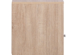 ΚΟΜΟΔΙΝΟ ΜΕΛΑΜΙΝΗΣ MALORY SONAMA-ΓΚΡΙ 40x40x50Yεκ.HM2205.04