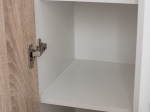 ΕΠΙΠΛΟ ΕΙΣΟΔΟΥ ΜΕ ΚΑΘΡΕΠΤΗ JANICE HM2264 SONAMA ΛΕΥΚΟ 70x37x181 εκ.
