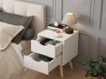 ΚΟΜΟΔΙΝΟ DINKL HM2472.03 ΜΕΛΑΜΙΝΗ-2 ΣΥΡΤΑΡΙΑ ΛΕΥΚΟ 29,7x29,7x45Υεκ