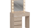 ΤΟΥΑΛΕΤΑ ΜΕ ΦΩΤΙΣΜΟ LED & ΣΥΡΤΑΡΙΑ BEYON HM2500.01 ΜΕΛΑΜΙΝΗ ΣΕ SONAMA 112.5x40.5x140Υεκ.