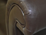ΑΝΑΚΛΙΝΔΡΟ T.CHESTERFIELD NIOVI HM3007.01 PU ΣΚ.ΚΑΦΕ-ΜΑΥΡΑ ΠΟΔΙΑ 190x61x84Yεκ.