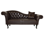 ΑΝΑΚΛΙΝΔΡΟ T.CHESTERFIELD NIOVI HM3007.01 PU ΣΚ.ΚΑΦΕ-ΜΑΥΡΑ ΠΟΔΙΑ 190x61x84Yεκ.