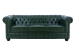 ΚΑΝΑΠΕΣ 3ΘΕΣΙΟΣ T.CHESTERFIELD HM3009.08 ΤΕΧΝΟΔΕΡΜΑ ΚΥΠΑΡΙΣΣΙ 208x90x73 εκ.