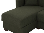 ΚΑΝΑΠΕΣ ΚΡΕΒΑΤΙ GHUFRAN ΓΩΝΙΑ ΑΝΑΣΤΡΕΨΙΜΗ DARK OLIVE HM3244.05 200x133x77Yεκ.