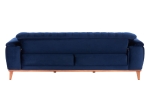 ΚΑΝΑΠΕΣ ΚΡΕΒΑΤΙ BENNINGTON ΤΡΙΘΕΣΙΟΣ ΜΠΛΕ HM3249.18 240x95x80 εκ.