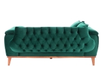 ΚΑΝΑΠΕΣ ΚΡΕΒΑΤΙ BENNINGTON 2ΘΕΣΙΟΣ ΚΥΠΑΡΙΣΣΙ HM3250.13 180x95x80 εκ.