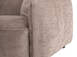 ΚΑΝΑΠΕΣ ΓΩΝΙΑ (ΑΡΙΣΤΕΡΗ) TREAT HM3277.02L ΣΚΟΥΡΟ ΜΠΕΖ ΥΦΑΣΜΑ 270x163x74Υεκ.