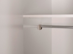 ΝΤΟΥΛΑΠΑ 3ΦΥΛΛΗ CARLY HM384.05 ΜΕ ΔΥΟ ΣΥΡΤΑΡΙΑ ΛΕΥΚΗ 150X55Χ180Υεκ.