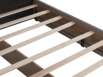 ΚΡΕΒΑΤΙ ΜΕΛΑΜΙΝΗΣ CAPRI HM399.11 ΜΕ 2ΣΥΡΤΑΡΙΑ-WENGE- ΓΙΑ ΣΤΡΩΜΑ 160x200εκ.