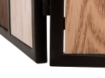 ΠΑΡΑΒΑΝ 6-ΦΥΛΛΟ ΜΟΝΗΣ ΟΨΗΣ CRYPT HM4221 MDF ΣΕ 4 ΧΡΩΜΑTA-ΜΑΥΡΟ ΜΕΤΑΛΛΟ 241x1,5x180Υεκ.