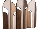 ΠΑΡΑΒΑΝ 6-ΦΥΛΛΟ ΜΟΝΗΣ ΟΨΗΣ CRYPT HM4221 MDF ΣΕ 4 ΧΡΩΜΑTA-ΜΑΥΡΟ ΜΕΤΑΛΛΟ 241x1,5x180Υεκ.