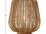 ΕΠΙΤΡΑΠΕΖΙΟ ΦΩΤΙΣΤΙΚΟ HM4350 ΜΕΤΑΛΛΟ ΜΕ PAPER ROPE ΣΕ ΦΥΣΙΚΟ Φ29Χ34Υεκ.