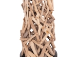 ΔΙΑΚΟΣΜΗΤΙΚΟ ΦΩΤΙΣΤΙΚΟ ΔΑΠΕΔΟΥ ALTAR HM4429 DRIFTWOOD--ΛΕΥΚΟ PVC Φ45x153Υεκ.
