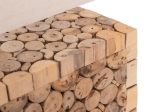 ΕΠΙΤΡΑΠΕΖΙΟ ΦΩΤΙΣΤΙΚΟ TWIGGY HM4437 DRIFTWOOD & ΛΕΥΚΟ ΚΑΠΕΛΟ 50.5x16x45.5Υεκ.
