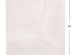 ΠΙΝΑΚΑΣ ΤΕΤΡΑΓΩΝΟΣ ΣΕΙΡΑ SANTORINI HM4507 MDF ΣΕ ΥΠΟΛΕΥΚΟ ΧΡΩΜΑ 80x4(πάχος)x80Υεκ.