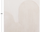 ΠΙΝΑΚΑΣ ΤΕΤΡΑΓΩΝΟΣ ΣΕΙΡΑ SANTORINI HM4517 MDF ΣΕ ΥΠΟΛΕΥΚΟ ΧΡΩΜΑ 80x4,5(πάχος)x80Υεκ.