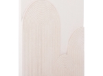ΠΙΝΑΚΑΣ ΤΕΤΡΑΓΩΝΟΣ ΣΕΙΡΑ SANTORINI HM4517 MDF ΣΕ ΥΠΟΛΕΥΚΟ ΧΡΩΜΑ 80x4,5(πάχος)x80Υεκ.