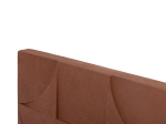 ΠΙΝΑΚΑΣ ΤΕΤΡΑΓΩΝΟΣ ΣΕΙΡΑ SANTORINI HM4524 MDF ΣΕ ΚΑΦΕ ΧΡΩΜΑ 80x5(πάχος)x80Υεκ.