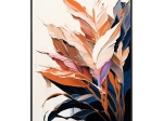 ΠΙΝΑΚΑΣ TOIXOY TROPICO HM4547.02 ΚΟΡΝΙΖΑ ΜΑΥΡΗ-ΚΑΜΒΑΣ ΕΚΤΥΠΩΣΗ ΦΥΛΛΑ 52,5x2,8x72,5Υεκ.