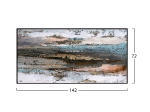 ΠΙΝΑΚΑΣ ΤΟΙΧΟΥ SEDIMENT HM4575.02 ΜΕ ΚΟΡΝΙΖΑ ΜΑΥΡΗ-ΚΑΜΒΑΣ 142x4.5x72Υεκ