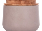 ΔΙΑΚΟΣΜΗΤΙΚΟ ΒΑΖΟ ΔΑΠΕΔΟΥ LINTER HM4662.05L FIBER CEMENT ΓΚΡΙ ΜΑΤ--ΞΥΛΟ ΤΕΑΚ Φ41x47Υεκ