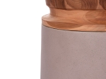 ΔΙΑΚΟΣΜΗΤΙΚΟ ΒΑΖΟ ΔΑΠΕΔΟΥ LINTER HM4662.05L FIBER CEMENT ΓΚΡΙ ΜΑΤ--ΞΥΛΟ ΤΕΑΚ Φ41x47Υεκ